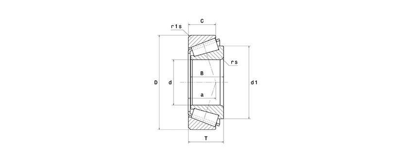 מסב גליליים קוני מ